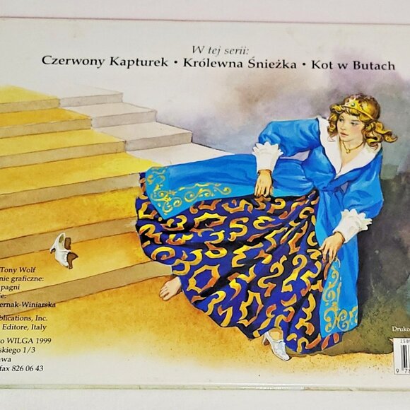 Kopciuszek Cinderella Pop-Up Book Polish language -Excellent Cond 1996 / 1999 - Picture 2 of 6
